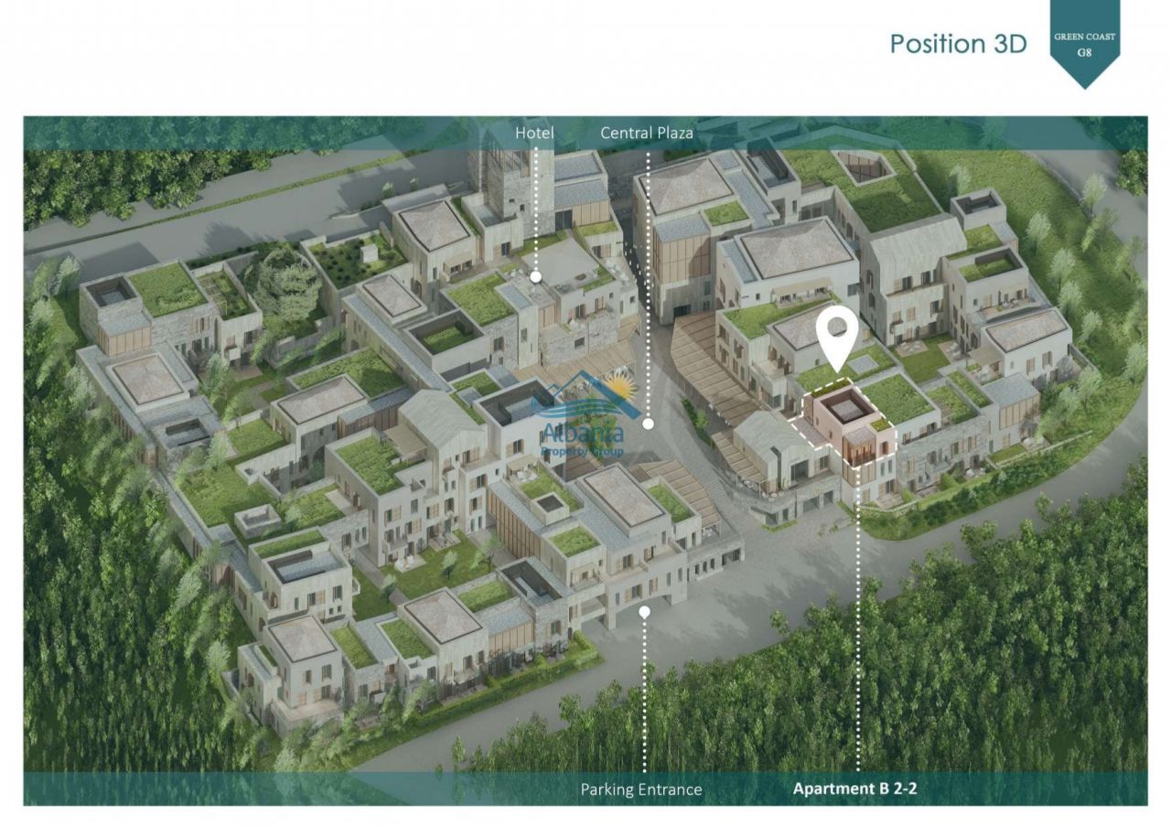 New Property For Sale In Green Coast 2 Dhermi, Vlora Albania, Next To The Beach